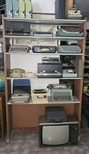 OLIVETTI ARREDAMENTI METALLICI SCAFFALE LIBRERIA METALLO CON 5 RIPIANI  ANNI 70