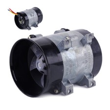 Turbina Elettrica Auto Power Turbocompressore Boost Presa Aria Ventilatore 12v 16.5A Nuova