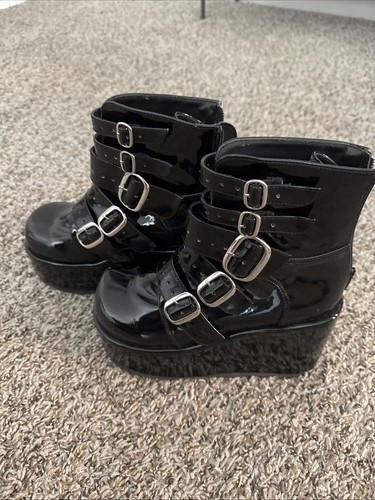 Demonia brand black - brand, 1/2