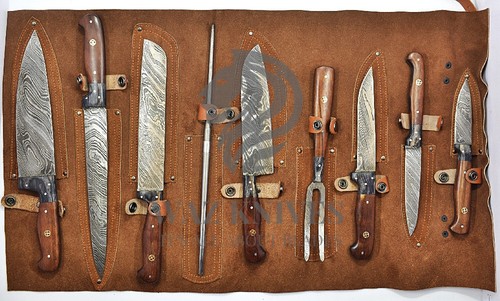 Set coltelli chef damascati - chef,