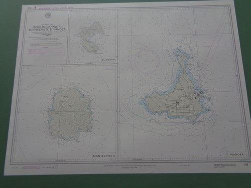Carta marina isole di - isole,