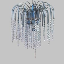 lampadario vintage in metallo
