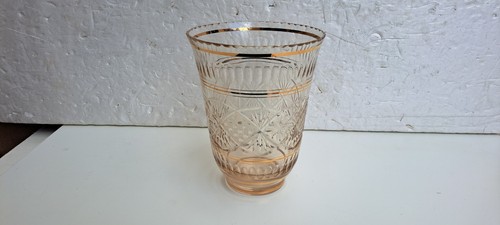 Vaso vetro rosa cristallo - vaso,