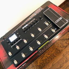 Line 6 POD HD500 Pedale Processore Effetti Chitarra Testato con Scatola e Acc...