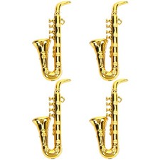 4 pezzi Mini sassofono Mini
