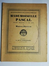 Rara Libro Antico Mademoiselle