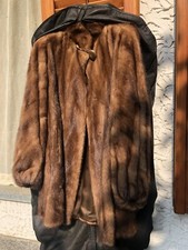 Pelliccia visone marrone