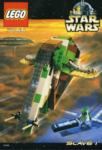 Lego star wars slave - star, one