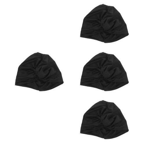 Cuffia nuoto chinlon nera - da,