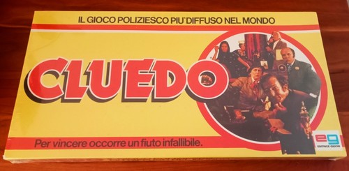 Cluedo 1986 parker - parker, brothers