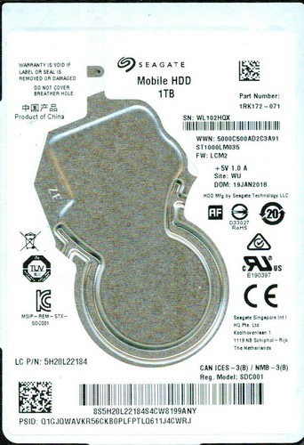 St1000lm035 1rk172 071 lcm2 - 1rk172-071,,