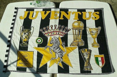 Grand drapeau juventus - grand,