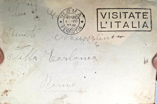 Busta sua eccellenza benito - busta,