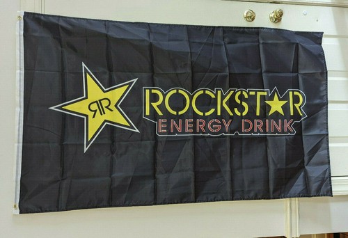 Bandiera rockstar energy drink - bandiera,