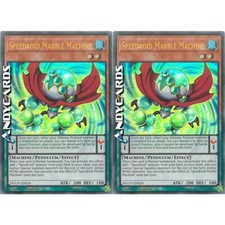 2x SPEEDROID MARBLE MACHINE (Velociroid Macchina Biglie) Ultra R • DUOV EN034