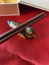 Sushi box set bacchette in bambu + supporto - Mai Usato