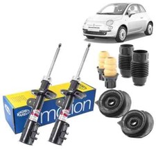 KIT 2 AMMORTIZZATORI ANTERIORI MARELLI FIAT 500 500 C + SUPPORTI + TAMPONI ANTER