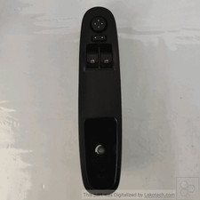 Blocco comandi alzacristalli e retrovisori est.  FIAT PUNTO VAN (51) 1.3 Mjt