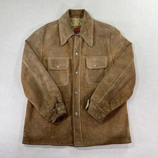 Giacca pelle scamosciata