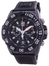 Orologio Uomo Luminox Navy SEAL Cronografo Data XS.3581 Cinturino Gomma Quarzo 200M
