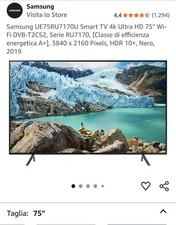 tv 75 pollici 4k samsung,videoproiettore Epson Tw6000