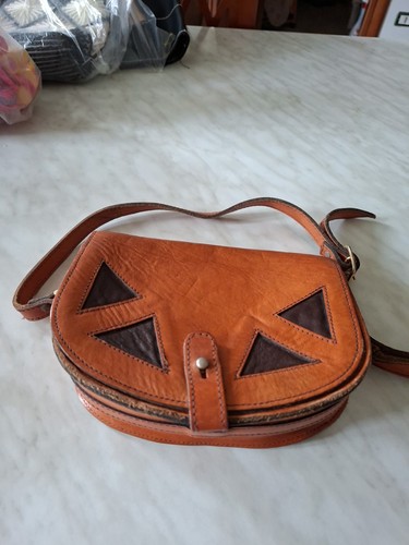 Borsetta vero cuoio vintage - di,