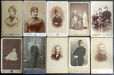 CDV LOTTO DI 10 RITRATTI