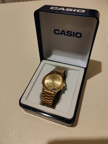 Casio 305 vintage oro - casio, aq-305