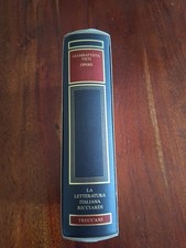 TRECCANI Letteratura Italiana Ricciardi  GIAMBATTISTA VICO OPERE 