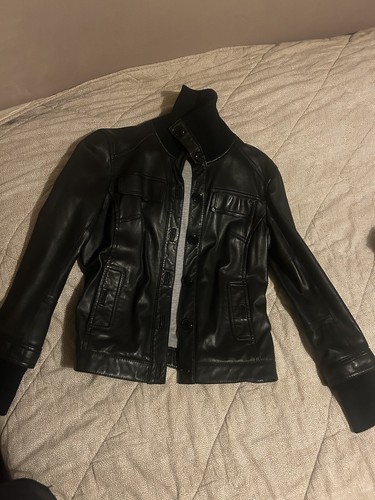 Giacca pelle armani - armani, jeans