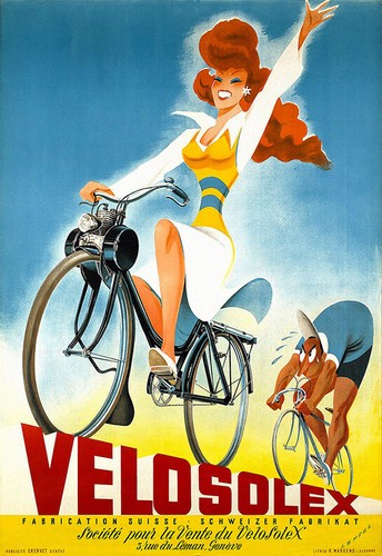 Poster pubblicità velosolex - poster,