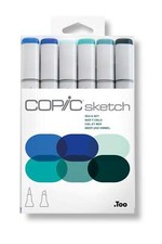 Set 6 pezzi Copic Sketch - per