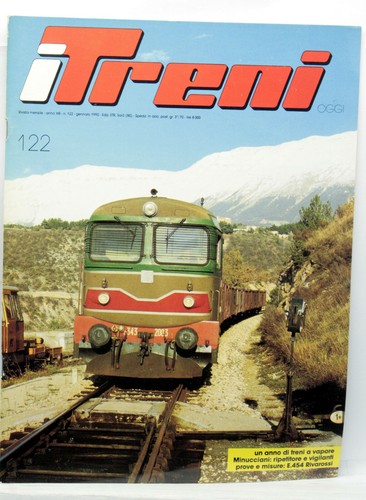 Treni oggi 122 gen - gen, 1992