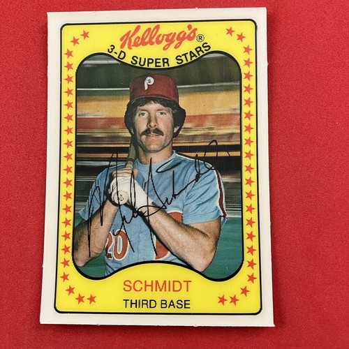Mike schmidt 1981 kellog - 1981, kellog's