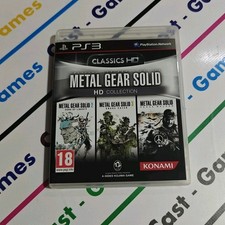 METAL GEAR SOLID HD COLLECTION PS3 COME NUOVO PAL RARO ITALIANO