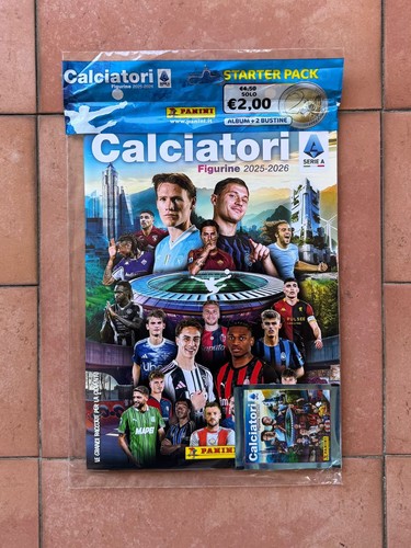 Starter pack calciatori panini - pack,