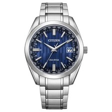 Mai usato ​Orologio da uomo CITIZEN CB0261-53L Blue Super Titanium Eco-Drive ...