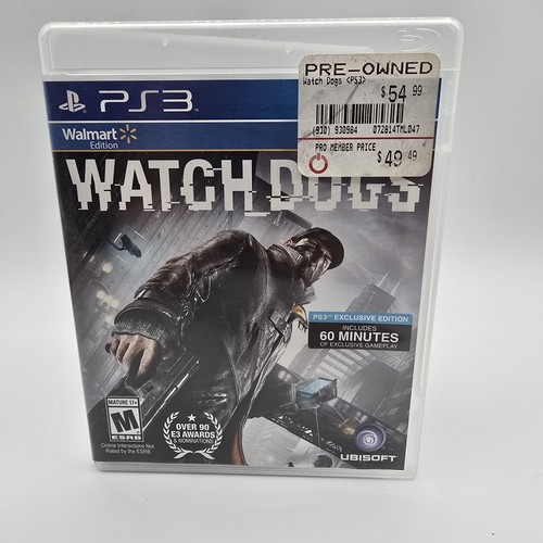 Watch dogs ps3 ubisoft - watch,
