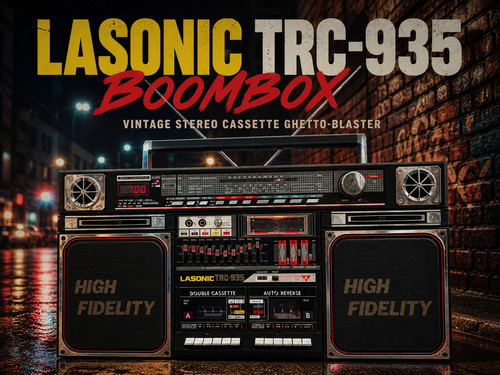 Lasonic trc 935 boombox - lasonic, trc-935
