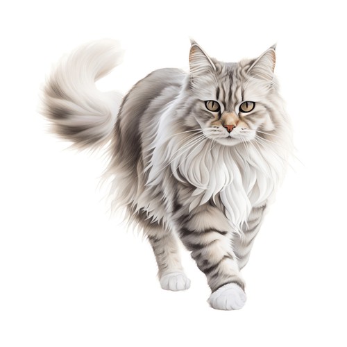 Adesivi gatto siberiano - adesivi,