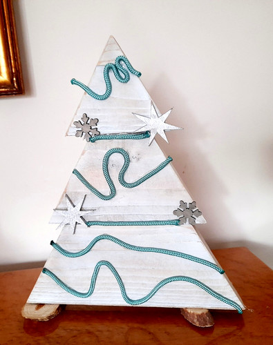 Albero natale legno 30h - di,