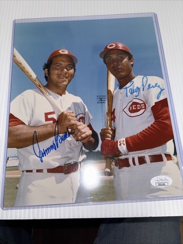 Foto firmata johnny bench - firmata, tony