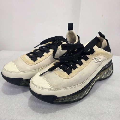 Sneakers basse chanel beige - chanel,