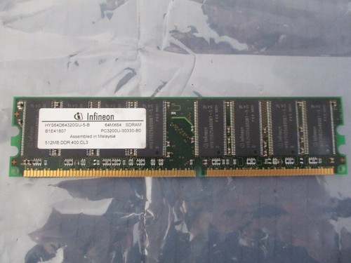 Infineon hys64d64320gu b - infineon, hys64d64320gu-5-b
