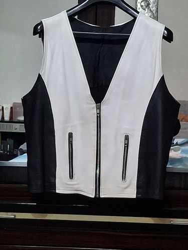 Gilet unisex pelle - gilet,
