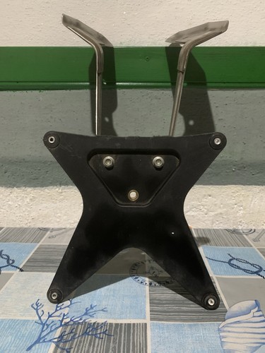 Porta targa moto scooter