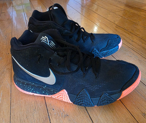 Nike kyrie nero arancione - nike,