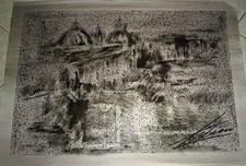 Quadri/Su Cartoncino"TIBERIANO MARILLI 50x70 CERTIFICATA 2017"Allievo Di Guttuso