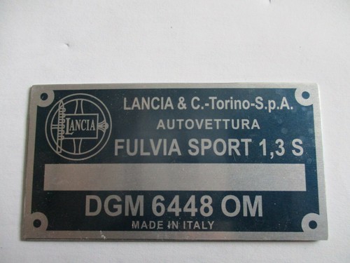 Lancia fulvia sport - lancia,