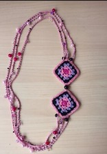 Collana All'uncinetto Con